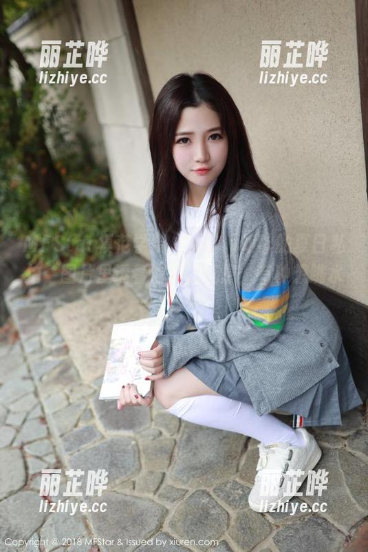 MFStar模范学院 - fairy如歌的夏日私拍，图片里透着清凉的气息，有种想跳水的冲动