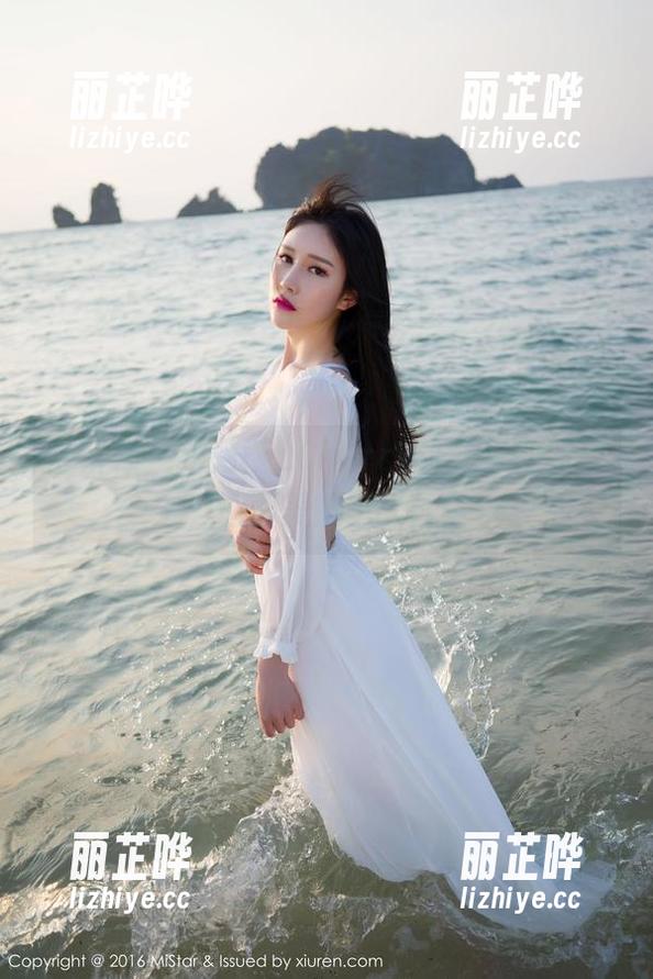 魅妍社 - 绯月樱_Cherry在夏天的写真，画面美得不太真实